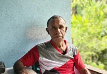 Kepala Kampung Sekru Desak Pemerintah Segera Tangani Jalan Longsor Parah
