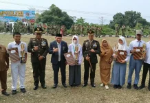 HUT Ke-81 TNI di Fakfak Perkuat Kebersamaan Bersama Masyarakat Kabupaten