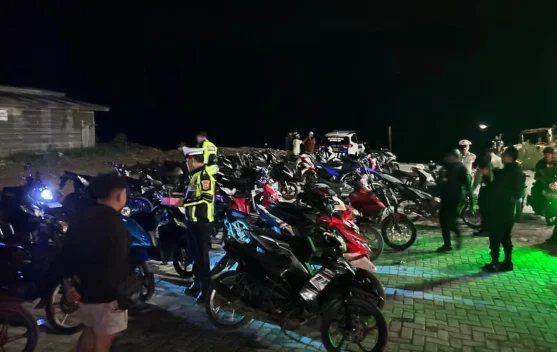 Respon Keluhan Warga, Polres Fakfak Amankan 58 Motor Knalpot Brong