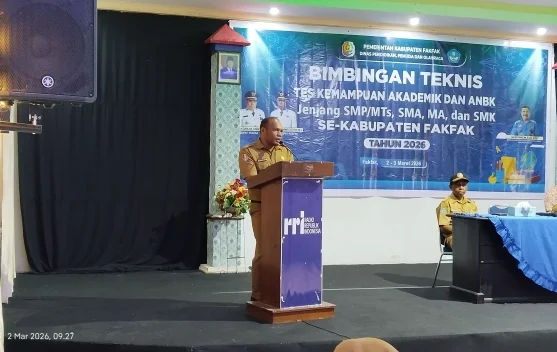 Disdikpora Fakfak Tekankan Kesiapan Hadapi TKA