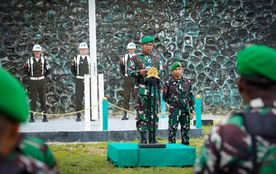 Korem 182/JO Gelar Upacara Harkitnas 2026 di Fakfak