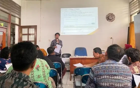 KP2KP Fakfak Edukasi Pelaporan Pajak Berbasis Digital