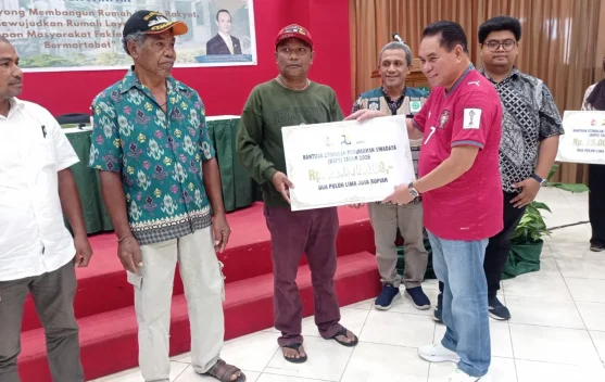 Bupati Fakfak Luncurkan Program BSPS Seribu Unit Tingkatkan Kualitas Hunian