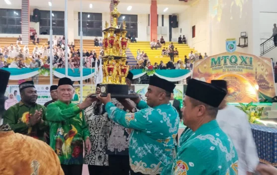 Fakfak Raih Juara Umum MTQ Papua Barat Kesebelas di Kaimana