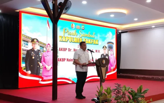 AKBP Hendriyana Pamit, AKBP Naim Ishak Siap Pimpin Polres Fakfak