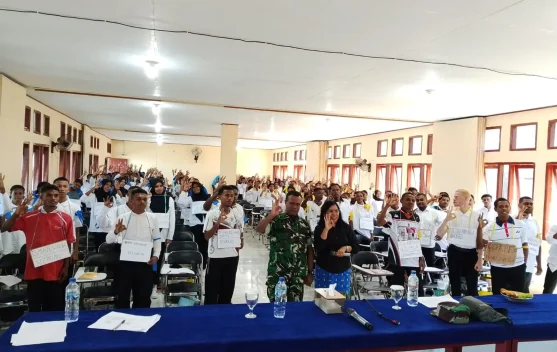Pasi Ter Kodim Bekali Mahasiswa STKIP Nuuwar Semangat Bela Negara Kebangsaan