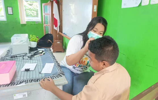 Puskesmas Temukan Gangguan Mata dan Telinga pada Siswa