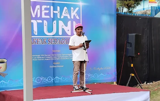 Seniman Fakfak Wujudkan Arsip Budaya Melalui Pameran Mehak Tuni