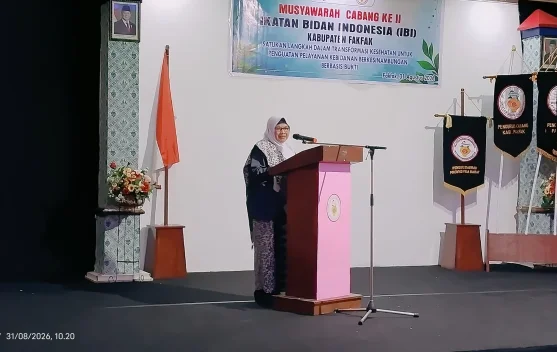 Muscab IBI Dorong Bidan Fakfak Tingkatkan Pendidikan Profesi
