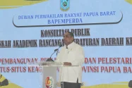 DPR Papua Barat Susun Raperdasus Perlindungan Situs Keagamaan