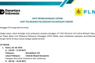 Demi Keandalan Listrik, PLN Jadwalkan Pemeliharaan Jaringan di Fakfak