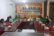Jelang Tahapan Pemilu, Kapolres Fakfak dan Bawaslu Bangun Sinergi Kawal Demokrasi