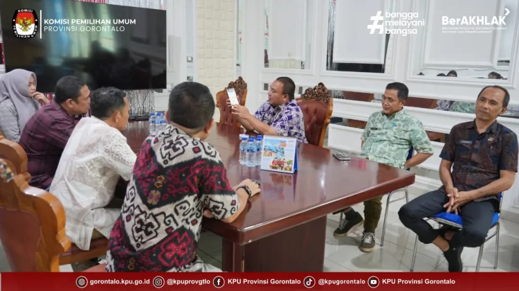 KPU Provinsi Gorontalo Perkuat Sinkronisasi Data Pemilih 2026