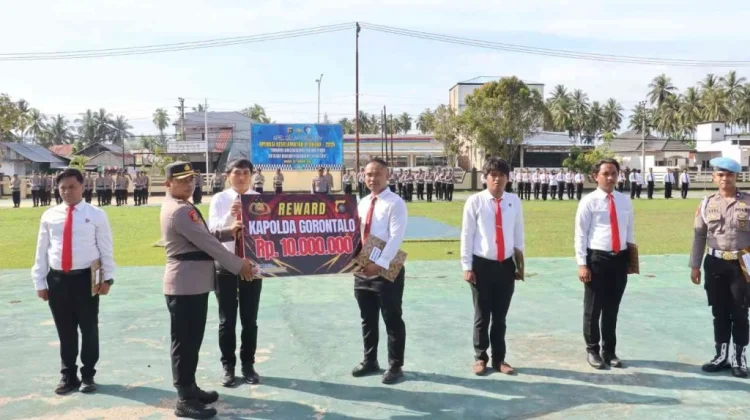 Ungkap Solar Ilegal dan PETI di Pohuwato, 12 Personel Terima Reward