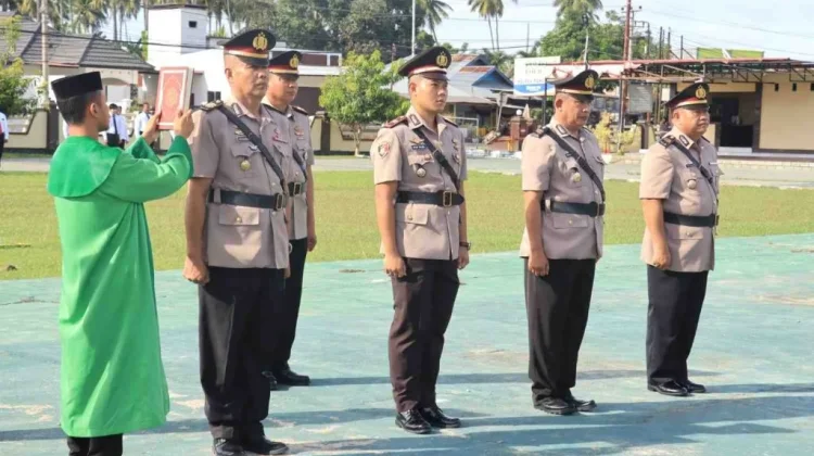 Delapan Perwira Polres Pohuwato Berganti Jabatan Strategis