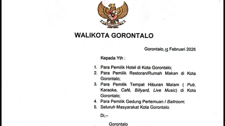 Pemkot Gorontalo Atur Jam Operasional Selama Ramadan