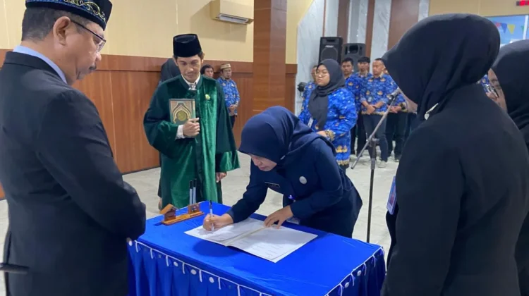 Agustin Indra Dewi Dilantik Jadi KBTU RRI Gorontalo