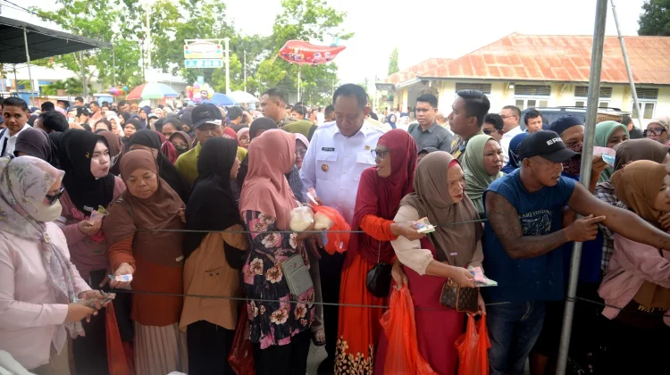 Sebelum Ramadan, Pemprov Gelar Pasar Murah di Bone Bolango