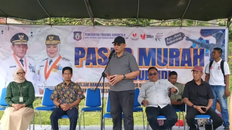 Pemprov Gorontalo Gelar Pasar Murah Ramadan di Dembe 1