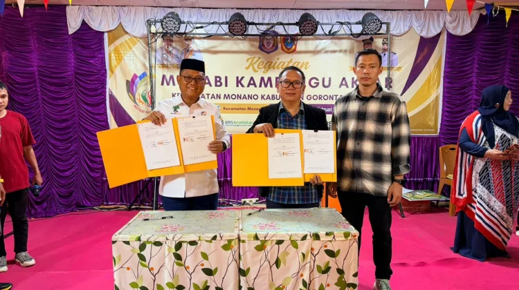 Pemda Gorontalo Utara dan BPJamsostek Lindungi Pekerja Rentan