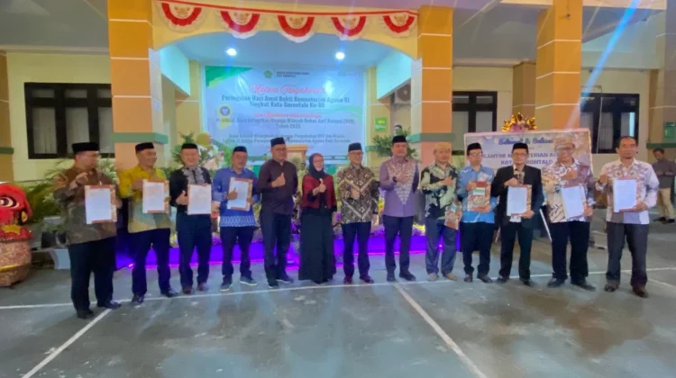 Wawali Kukuhkan UPZ dan Majelis Taklim Kemenag Kota Gorontalo