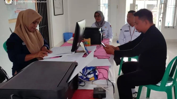 KPU Kabupaten Bone Bolango Tertibkan Data Pemilih Triwulan