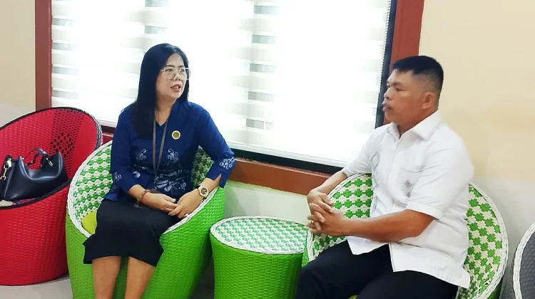 Pembimas Kristen Kanwil Kemenag Gorontalo Monev Kinerja Penyuluh di Kabgor