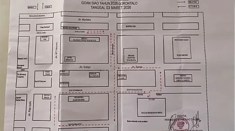 Cap Go Meh 2026, Ini Rute Arak-arakan di Kota Gorontalo