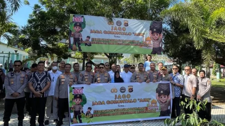 Kapolresta Gorontalo Kota Sukseskan Gerakan Nasional Indonesia ASRI