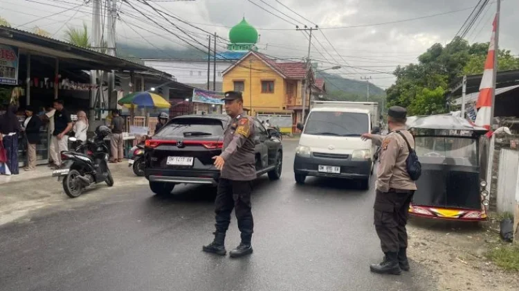 Polsek Kota Selatan Patroli Takjil Sore Hari, Cegah Macet dan Kriminalitas