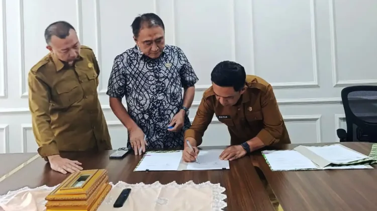 KORMI dan NPC Tandatangani NPHD Dengan Disparekrafpora Provinsi Gorontalo
