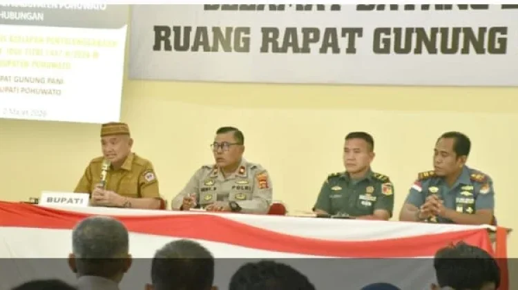 Bupati Pohuwato Bahas Kesiapan Angkutan Lebaran