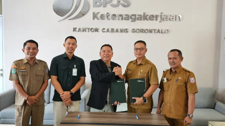 Pemprov Gorontalo dan BPJamsostek Perkuat Perlindungan 5.000 Pekerja Rentan