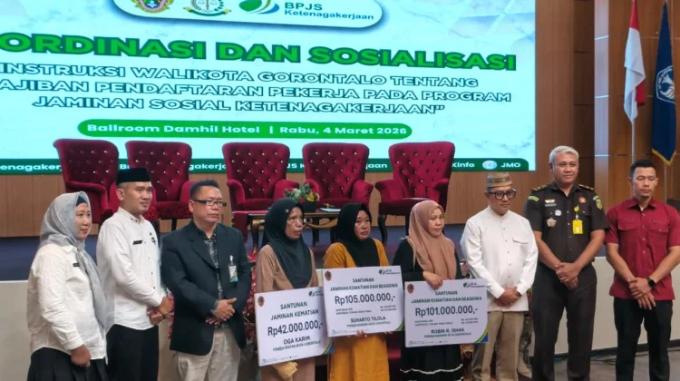 Pemkot Gorontalo dan BPJamsostek Komitmen Daftarkan Pekerja di Kelurahan