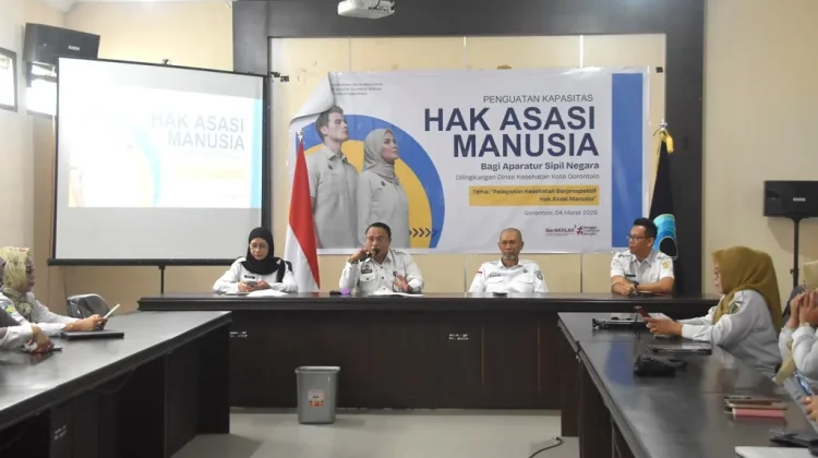 KemenHAM Sulawesi Tengah Perkuat Pemahaman HAM ASN Dinkes Kota Gorontal0