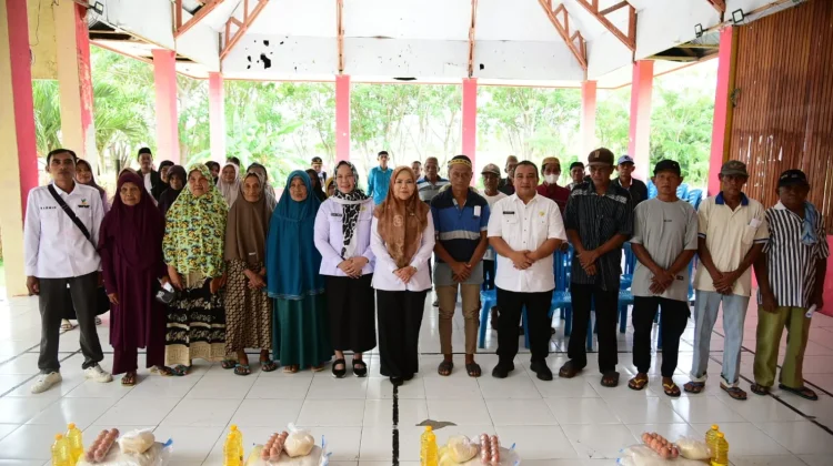 Wagub Kawal Penyaluran BLP3G di Wilayah Barat Gorontalo