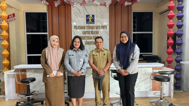 Bappeda Bonbol Konsultasi Pendaftaran KI di Kanwil Kemenkum Gorontalo