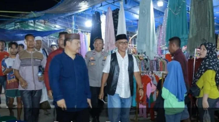 Wabup Pohuwato Buka Bazar Ramadan dan Pasar Senggol di Marisa