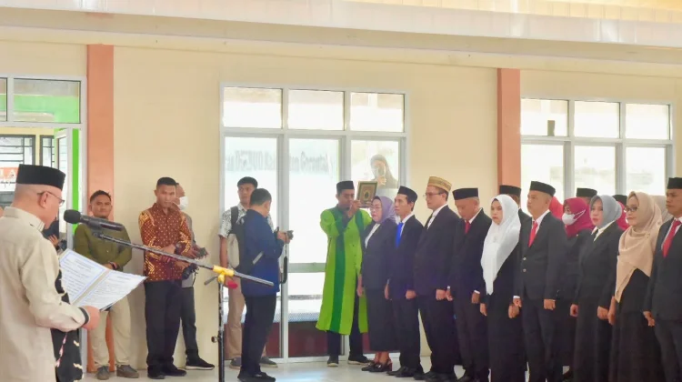 Ratusan Kepala Sekolah dan Korwil Pendidikan di Kabupaten Gorontalo Dilantik