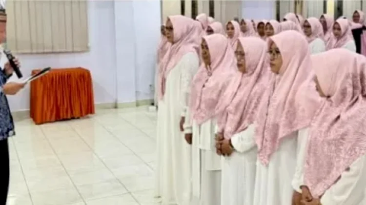 Pengurus Majelis Taklim Perwanida As-Salam Resmi Dikukuhkan