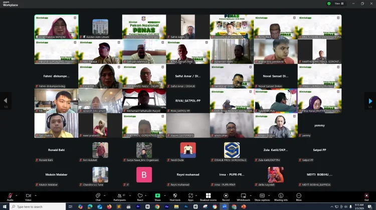 Jelang PENAS 2026, Pemprov Gorontalo Latih Liaison Officer