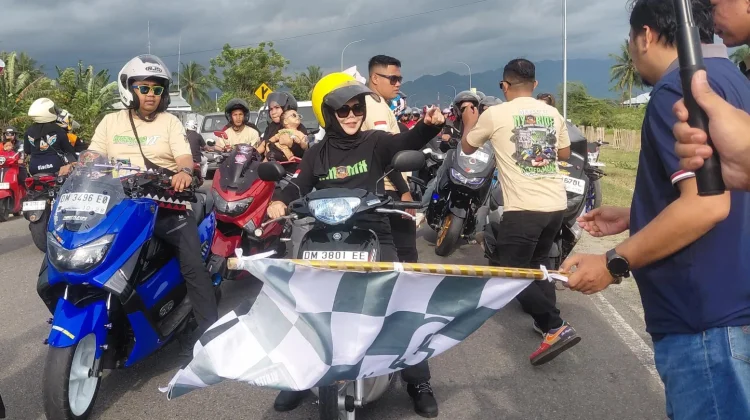 Wagub Gorontalo Lepas NYoride Jilid 6, Kampanyekan Tertib Berlalu Lintas