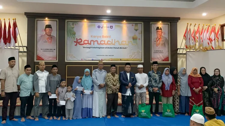 BAZNAS Gorontalo Salurkan Santunan Sembako untuk Kaum Dhuafa