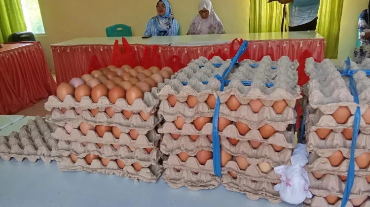 Kemenag Kota Gorontalo Berikan Makanan Bergizi untuk Cegah Stunting