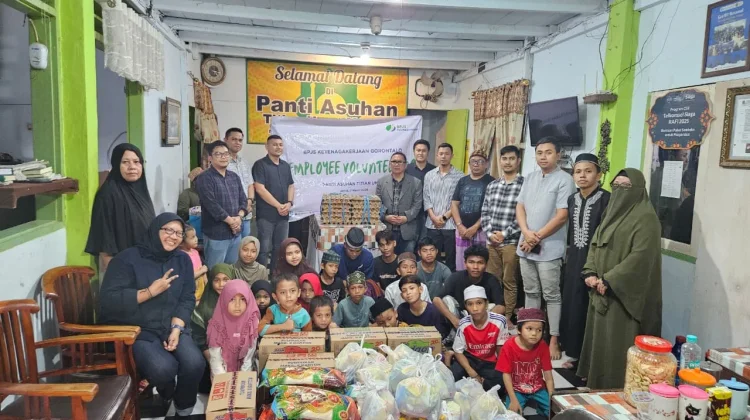 Amaliah Ramadhan, BPJamsostek Gorontalo Berbagi Sembako untuk Anak Panti Asuhan
