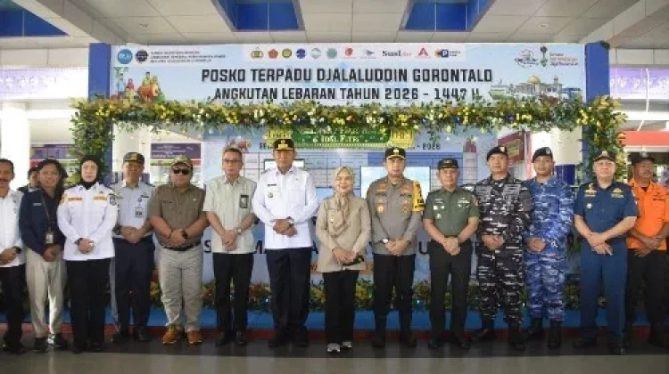 Bandara Djalaludin Jadi Posko Terpadu Pengamanan Mudik di Gorontalo