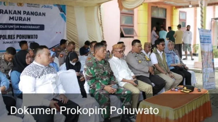 Polres Pohuwato Luncurkan Gerakan Pangan Murah