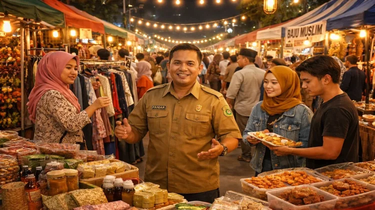 Pasar Senggol Ramadan Hidupkan Ekonomi Masyarakat di Kota Gorontalo