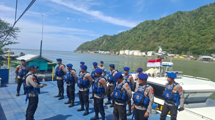 Polairud Gorontalo Siagakan Tim SAR Antisipasi Mudik Laut Lebaran