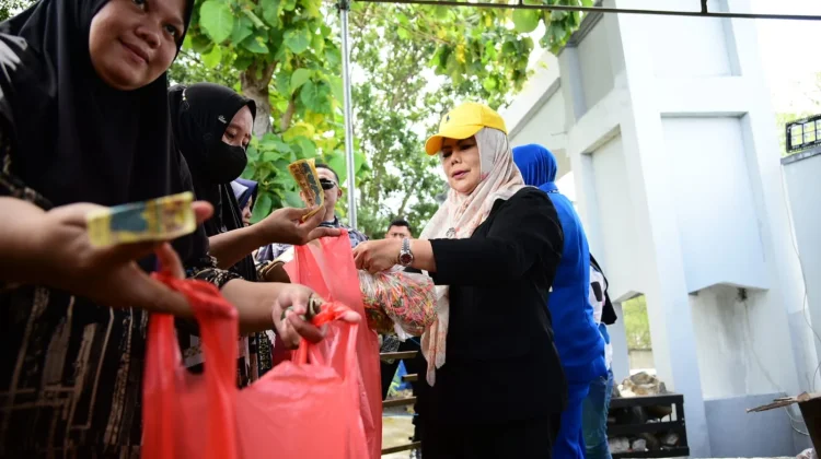 Pemprov Kembali Gelar Pasar Murah di Kota Gorontalo, 1.500 Kupon Dibagikan